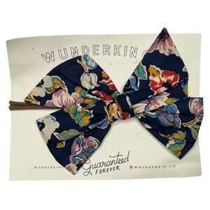 Wunderkin‎ Floral Oversized Pinwheel Bow On Nylon Headband